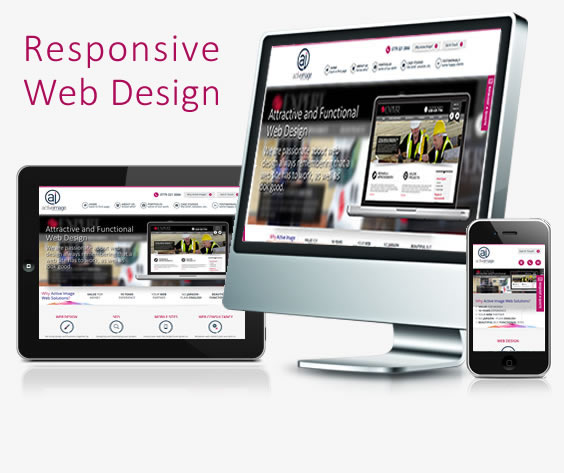 Web Designers Buckinghamshire - Active Image Web Solutions Web Design Service Graphic